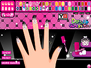 Флеш игра онлайн Draculaura Manicure Game.